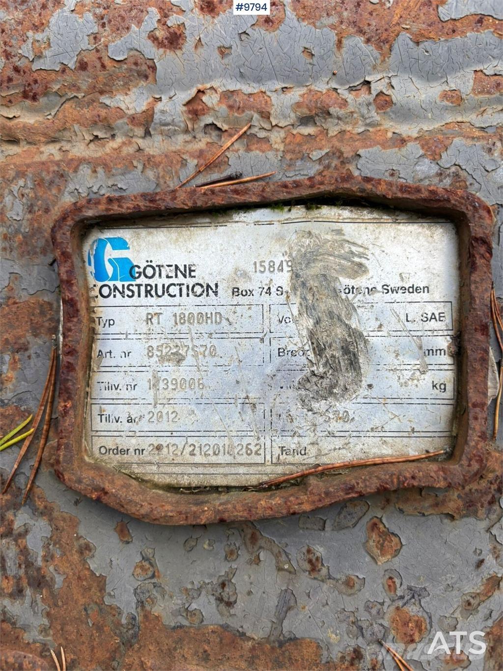 Götene RT 1800HD Pistoane