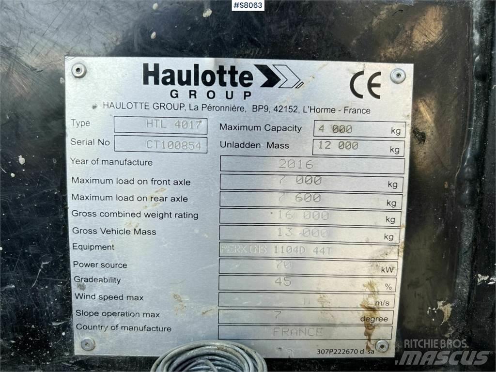 Haulotte HTL4017 Stivuitoare telescopice