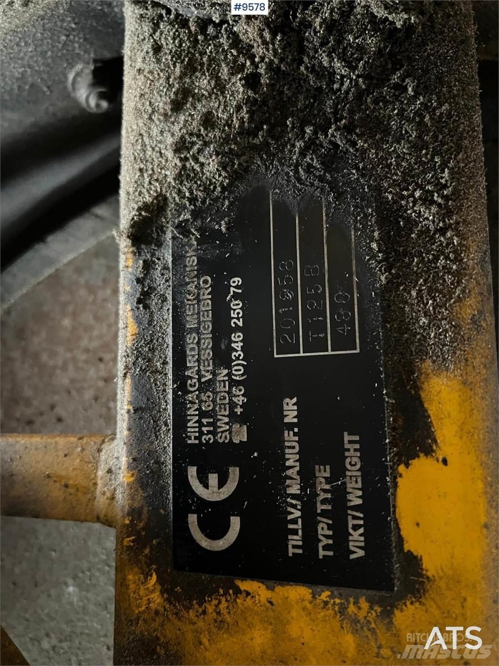  Hinnagårds T125B Utilaje taiere asfalt