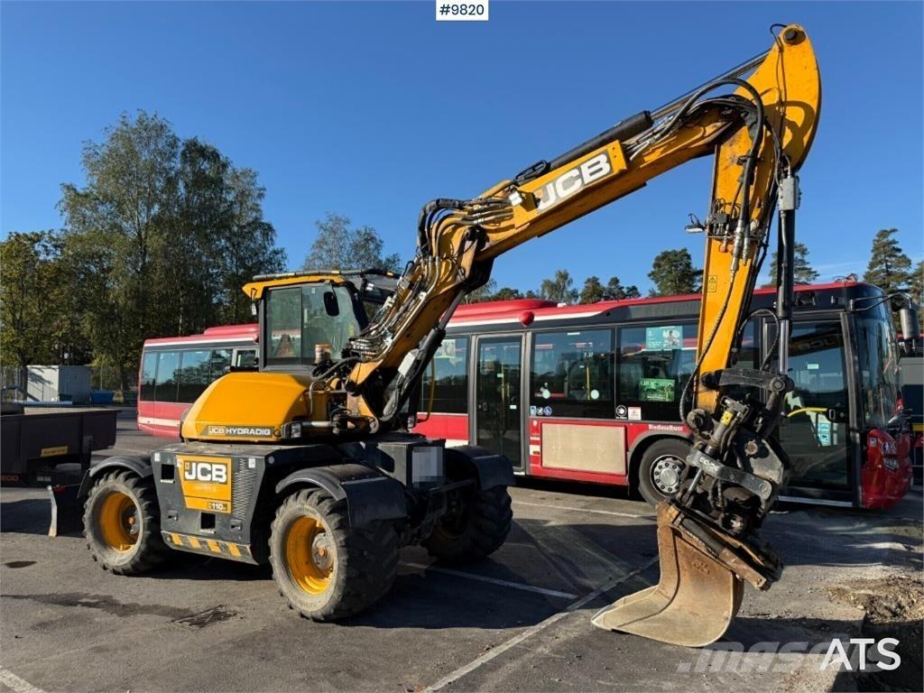 JCB Hydradig 110W Excavatoare cu roti
