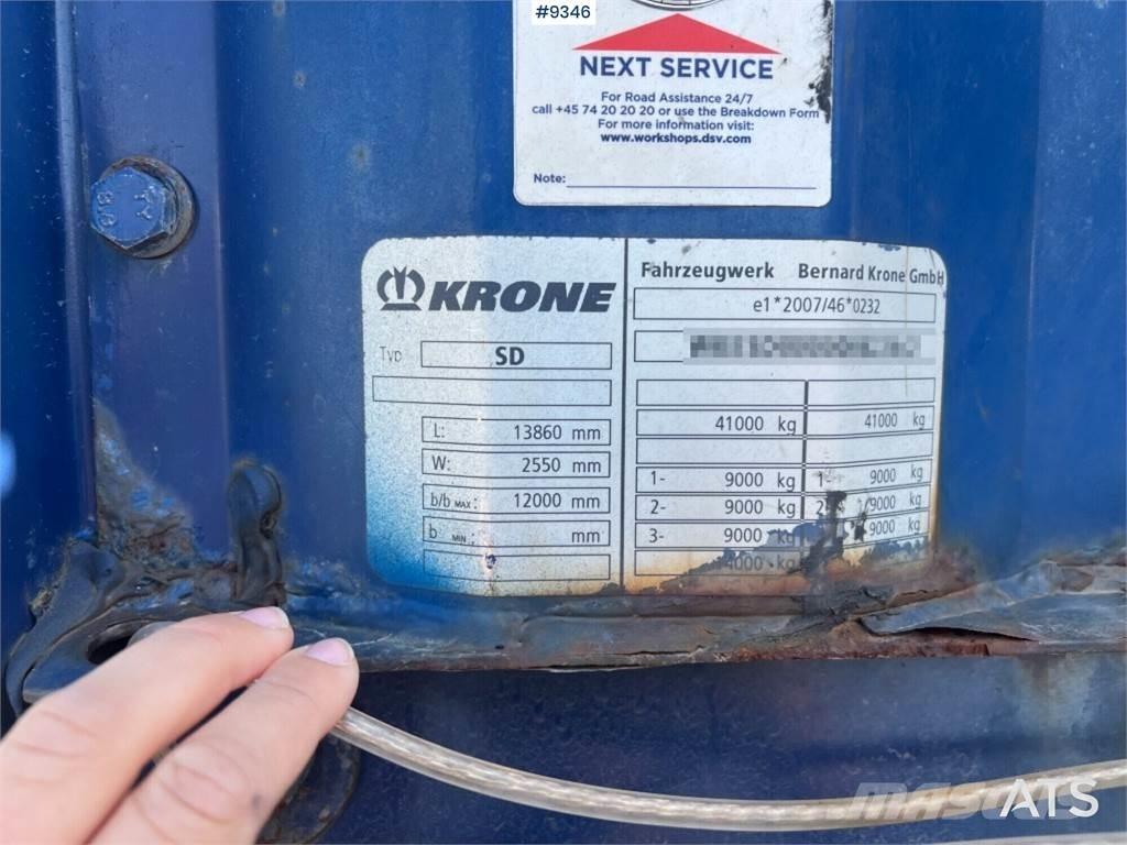 Krone SD Alte semi-remorci
