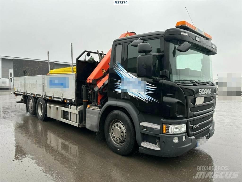 Scania P370 Camioane cu macara