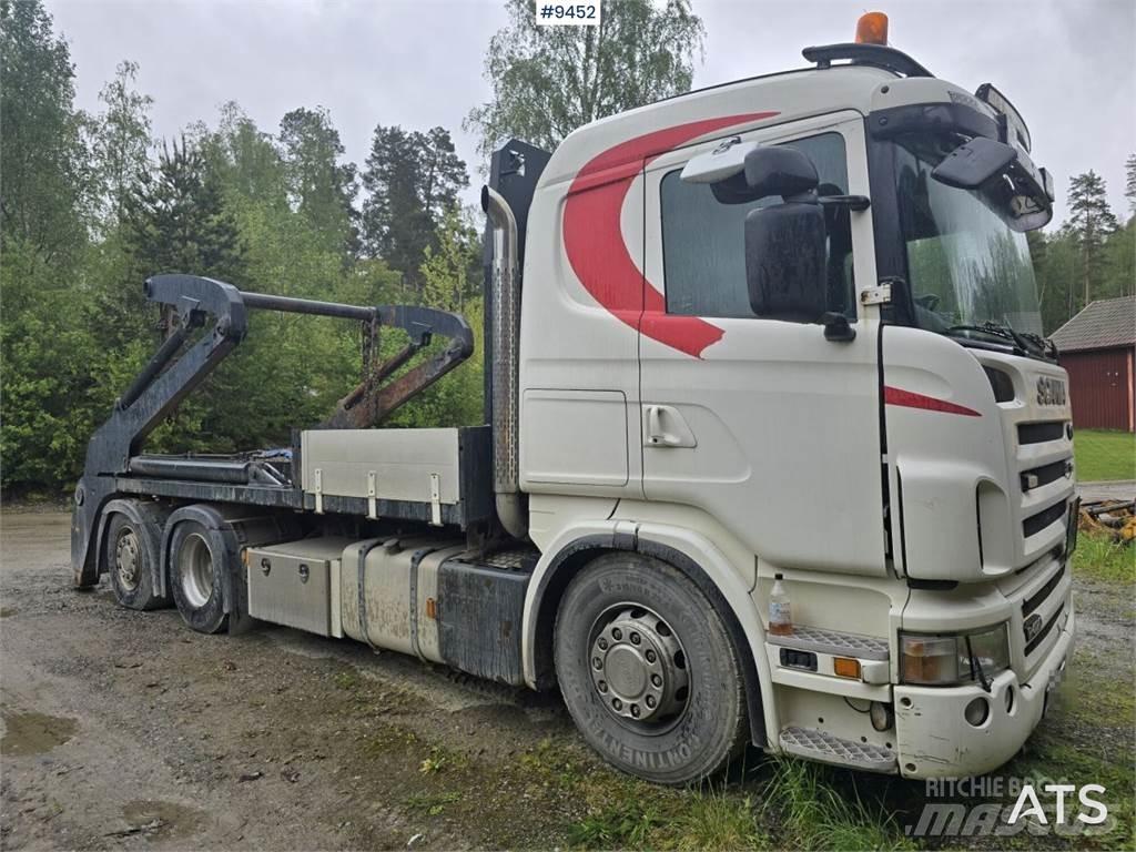 Scania R420 Camion cu incarcator