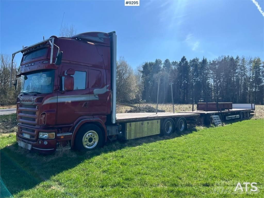 Scania R480 Camioane platforma/prelata