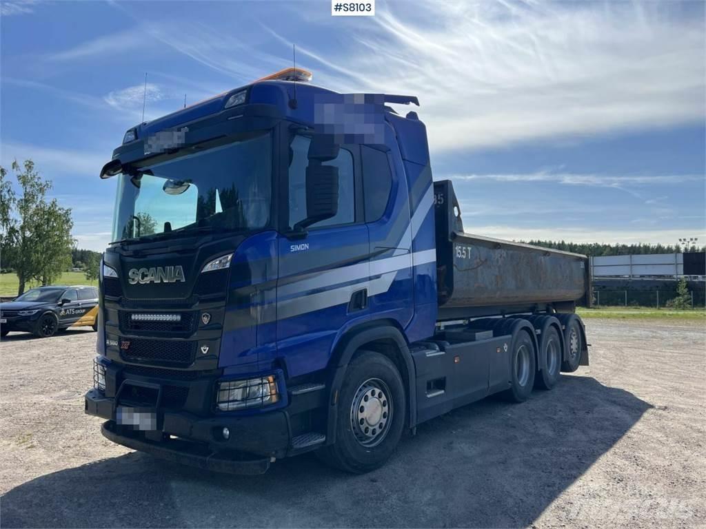 Scania R580 Camion cu carlig de ridicare