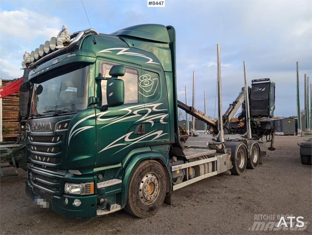 Scania R580LB 6X4 HNB Camion pentru lemne