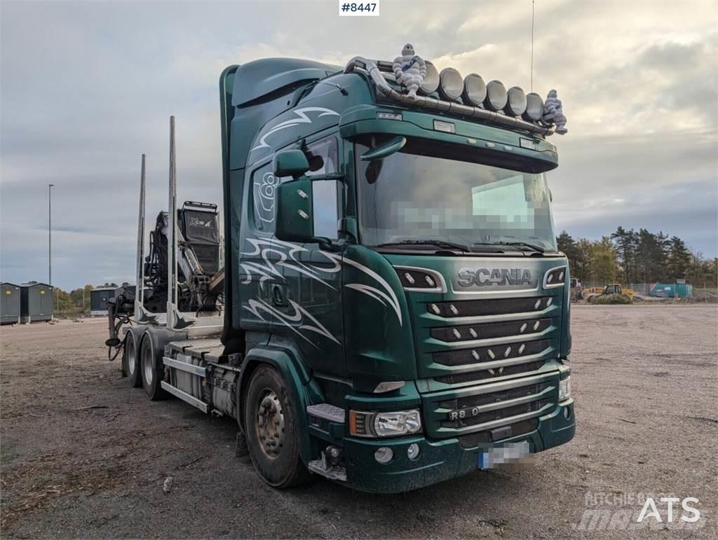 Scania R580LB 6X4 HNB Camion pentru lemne