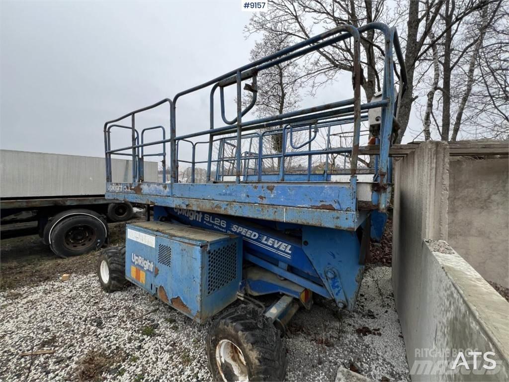 UpRight SL26 Platforme foarfeca