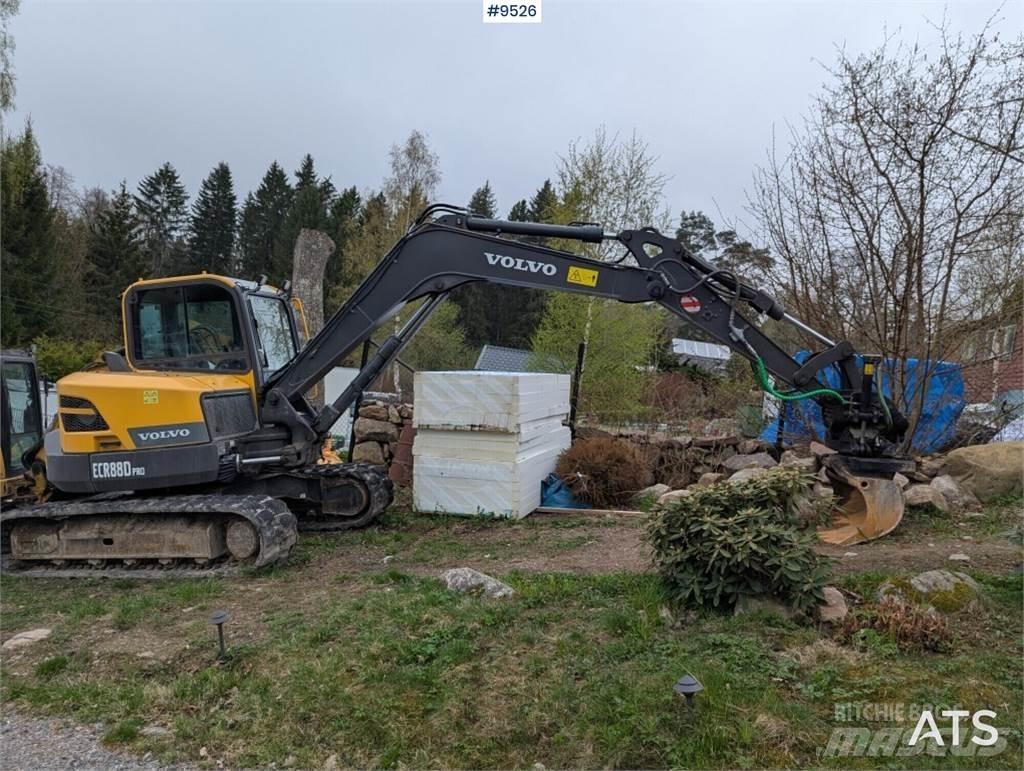 Volvo ECR88D PRO Excavatoare 7t - 12t
