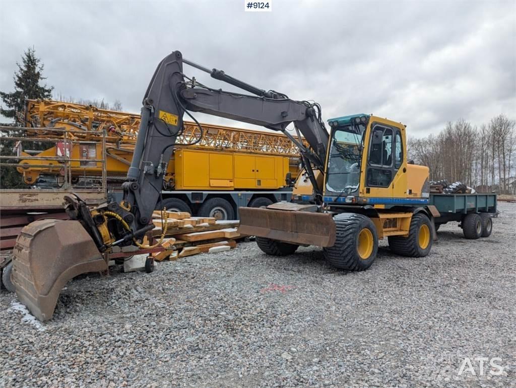 Volvo EW140B Excavatoare cu roti
