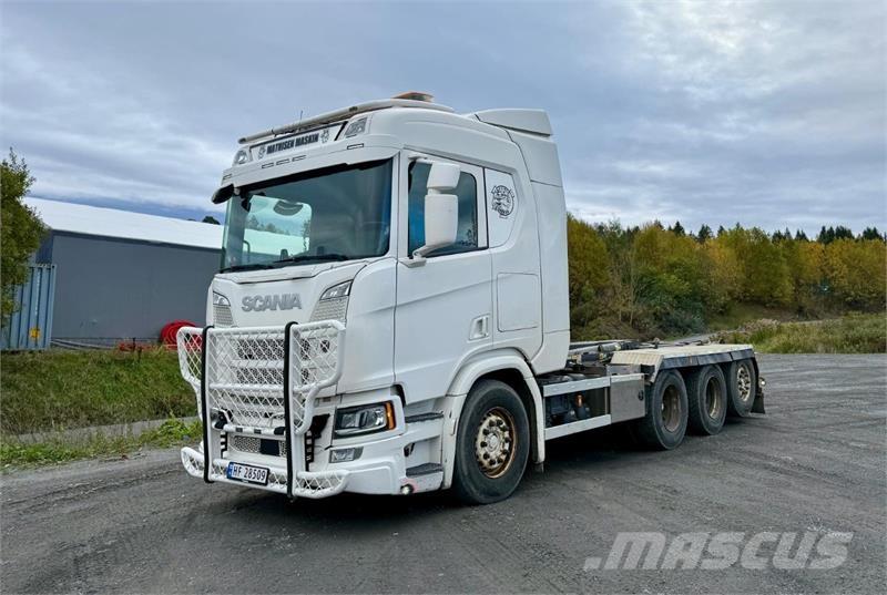 Scania R500 Camion cu carlig de ridicare