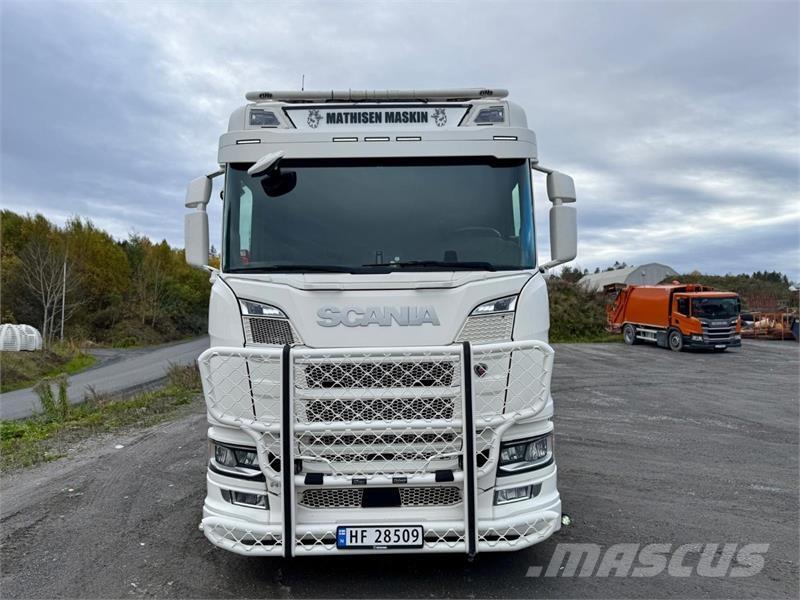 Scania R500 Camion cu carlig de ridicare