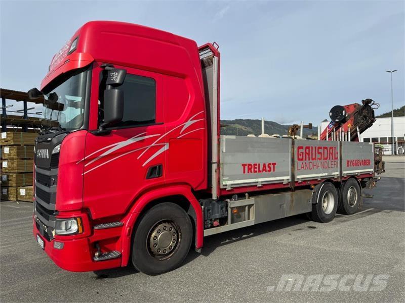 Scania R500 Camioane cu macara