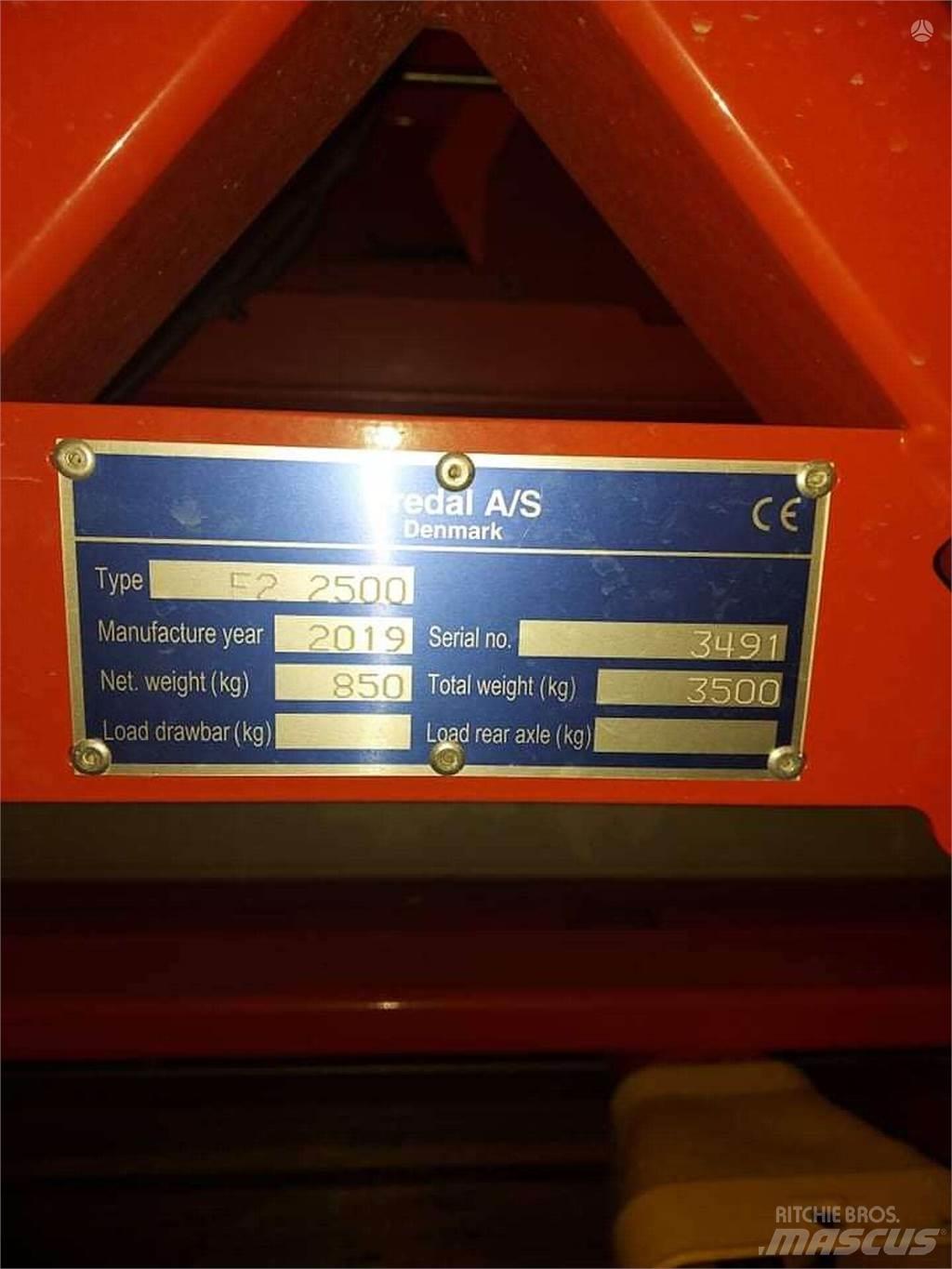 Bredal F2 2500 Împrastierea mineralelor