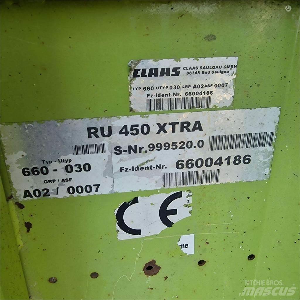 CLAAS RU 450Xtra Utilaje agricole - Altele