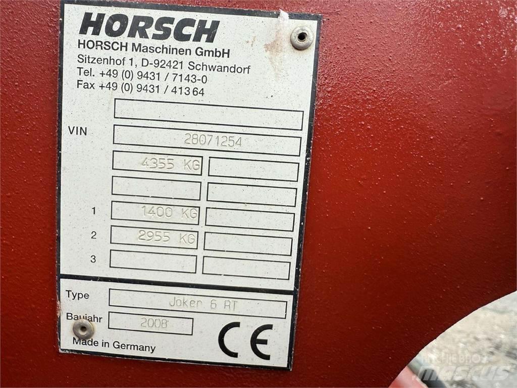 Horsch Joker 6RT Grapa