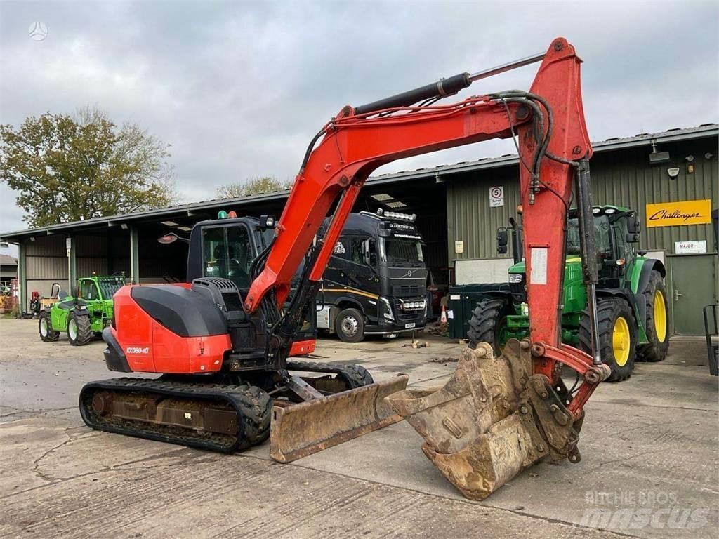 Kubota KX080-4 Excavatoare pe șenile
