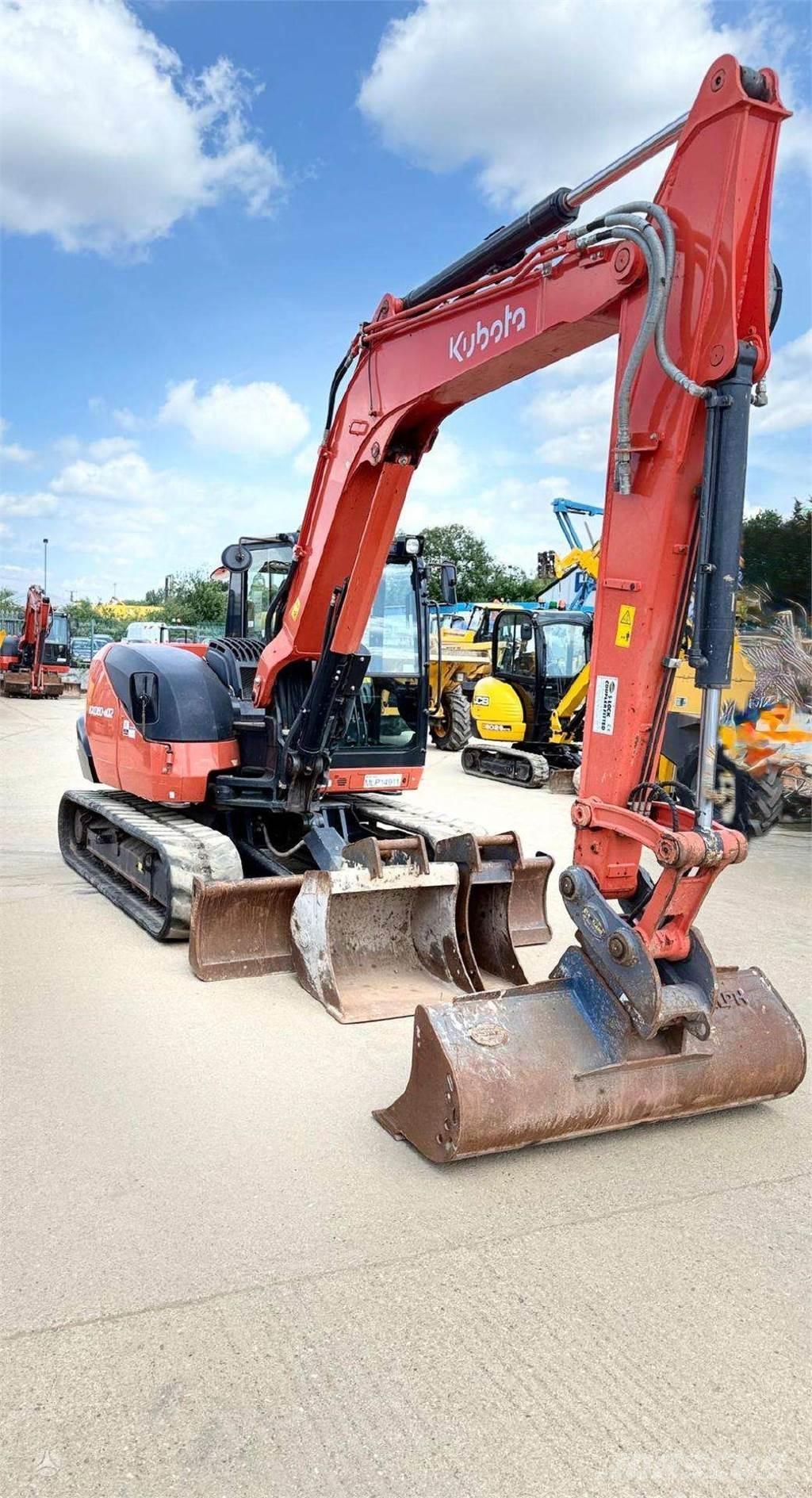 Kubota KX080-4 Excavatoare pe șenile

