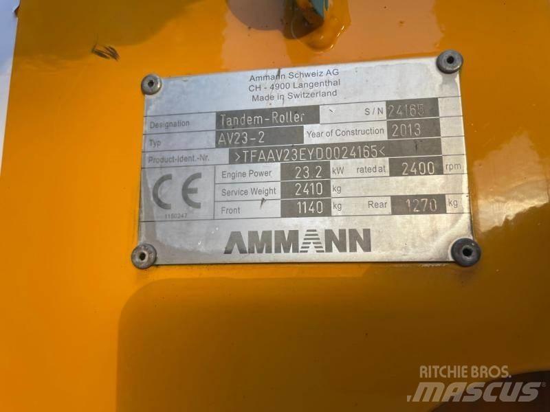 Ammann AV 23 Compactoare sol