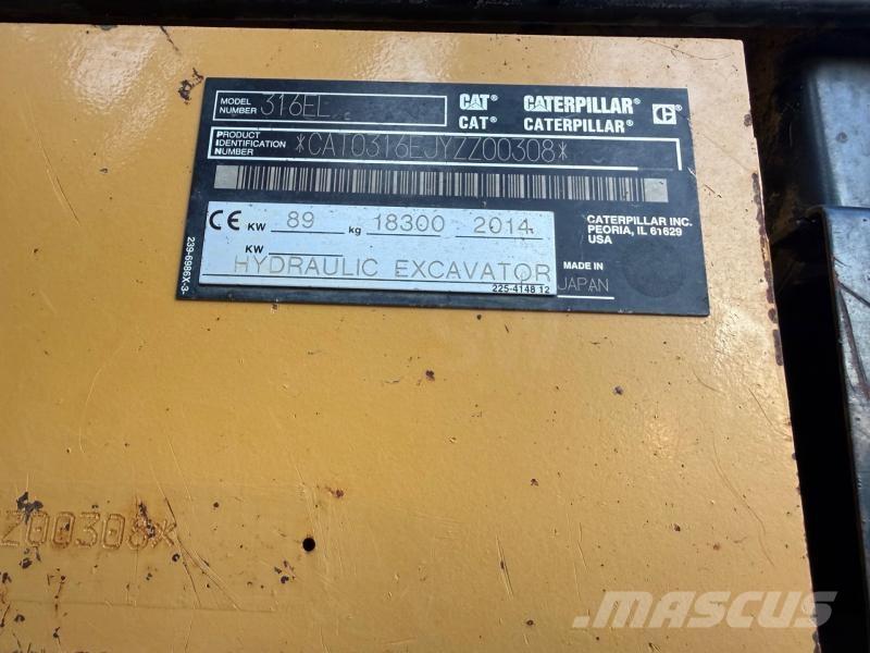 CAT 316E Excavatoare pe șenile
