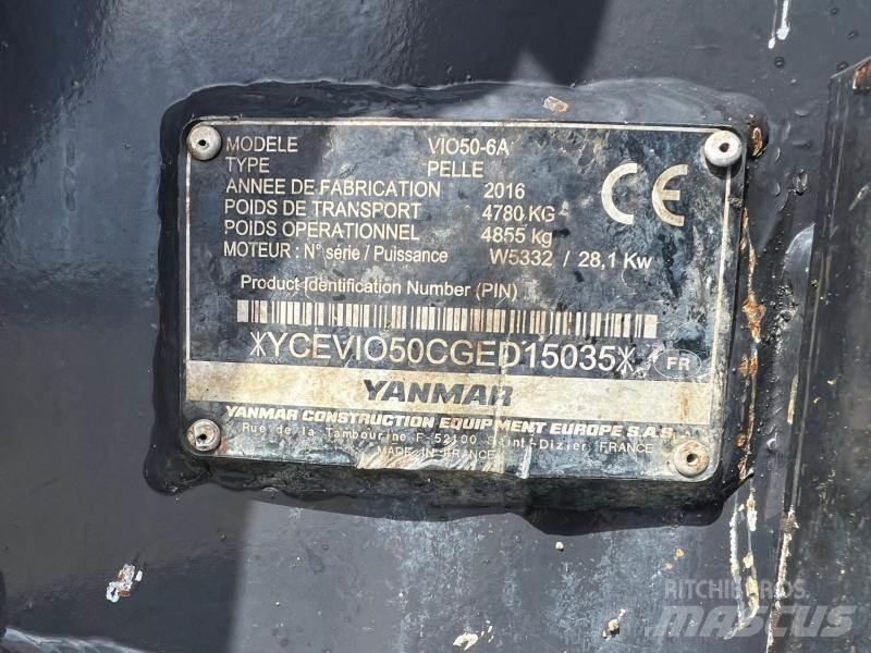 Yanmar ViO50 Mini excavatoare < 7t