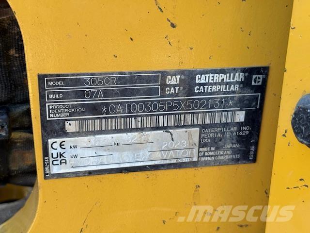 CAT 305 Mini excavatoare < 7t