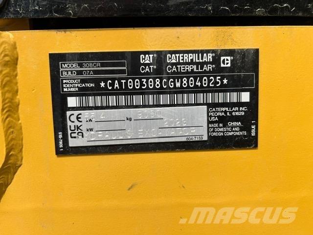 CAT 308-07 Mini excavatoare < 7t
