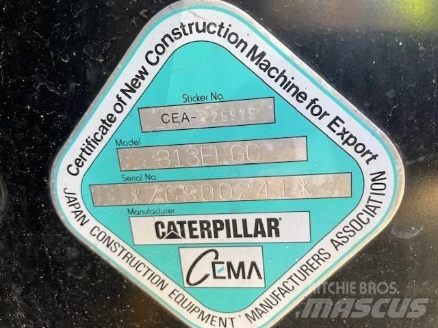 CAT 313 FL GC Excavatoare pe șenile
