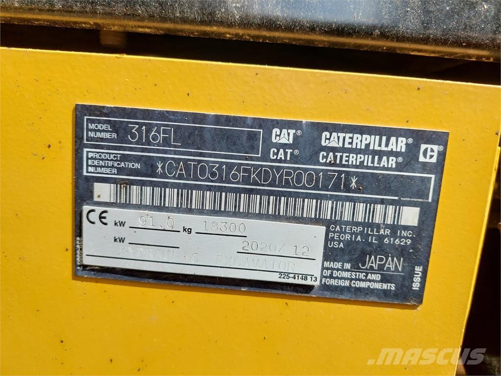 CAT 316FL Excavatoare pe șenile

