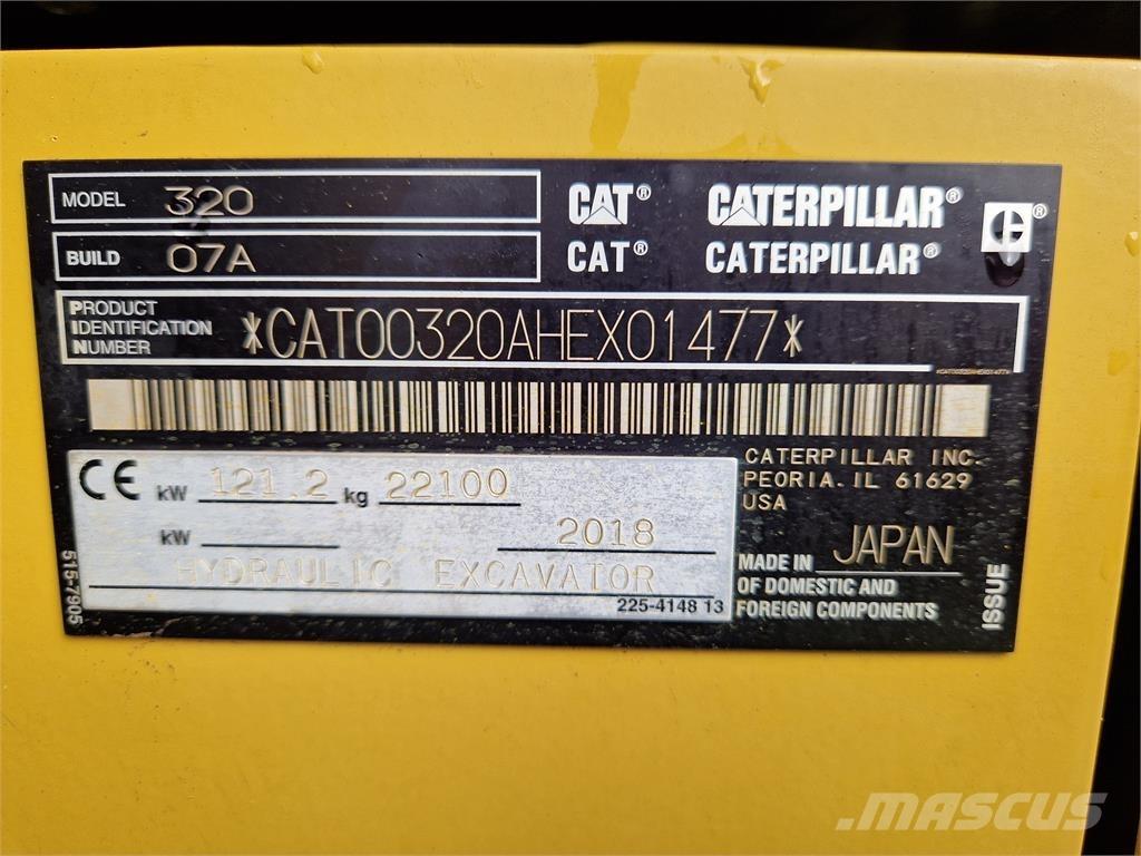 CAT 320 Excavatoare pe șenile

