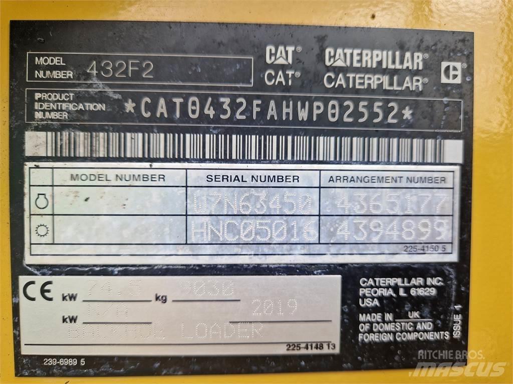 CAT 432F2 Buldoexcavatoare