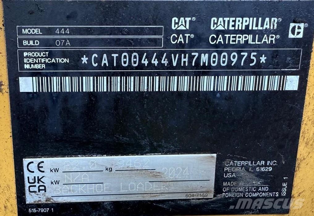 CAT 444 Buldoexcavatoare