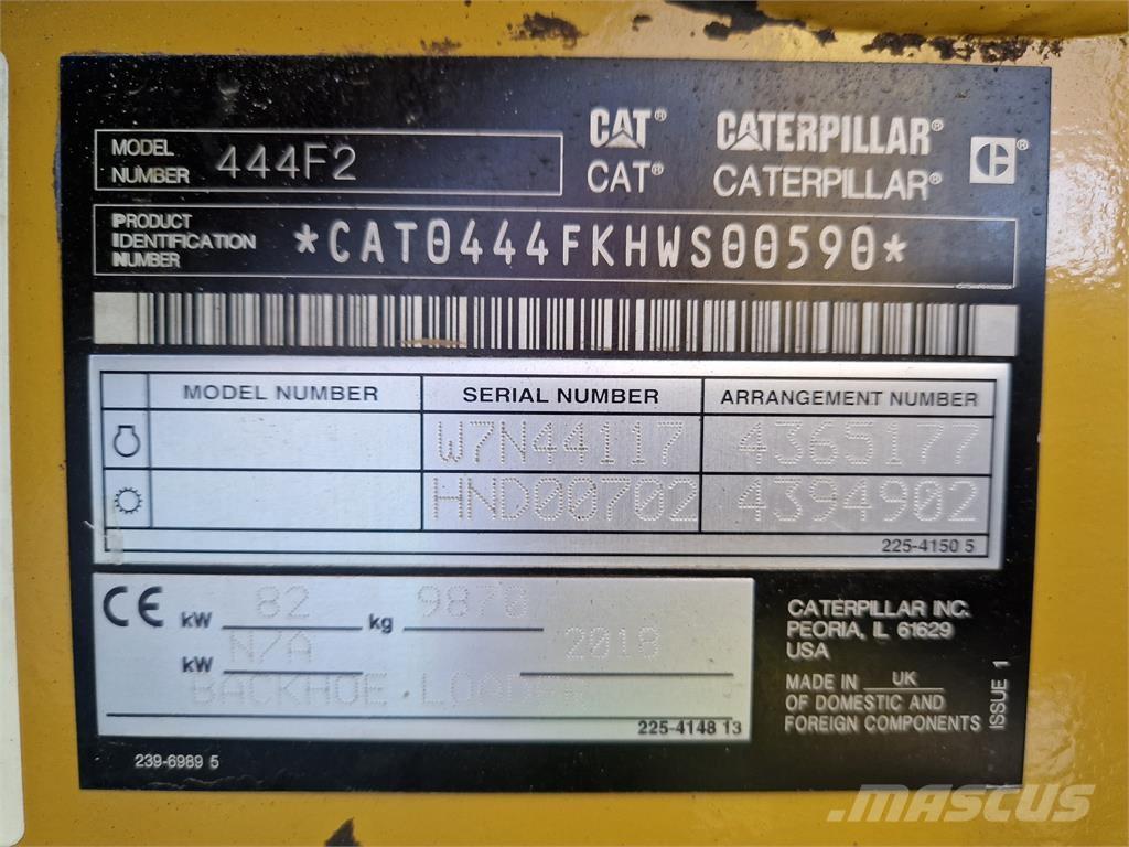 CAT 444F2 Buldoexcavatoare