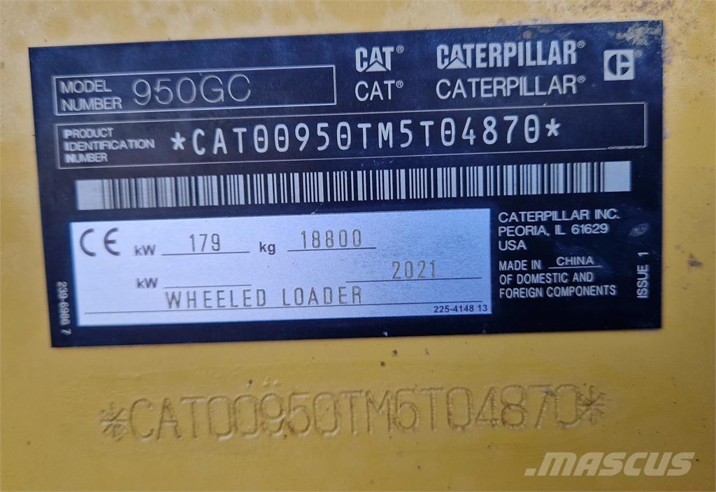 CAT 950GC Incarcator pe pneuri