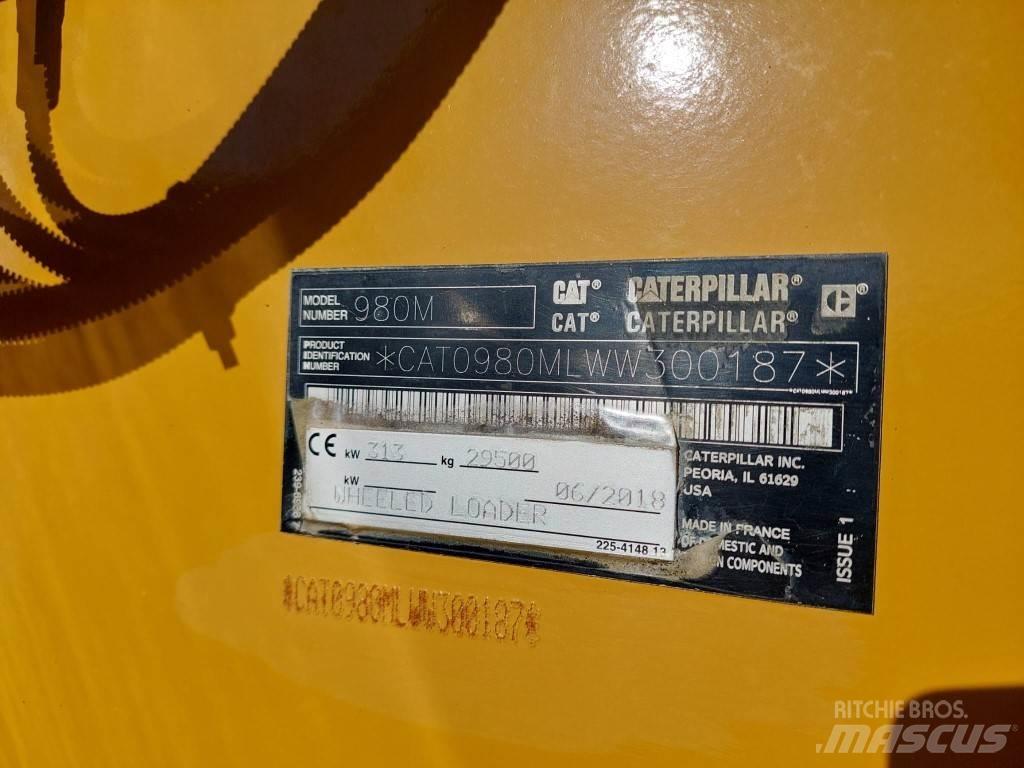 CAT 980M Incarcator pe pneuri