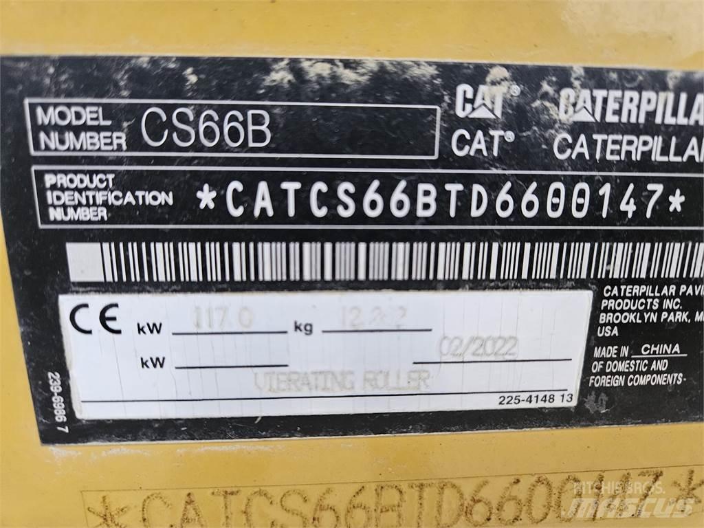 CAT CS66B Compactoare monocilindrice