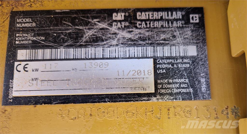 CAT D6K2 Buldozere pe senile