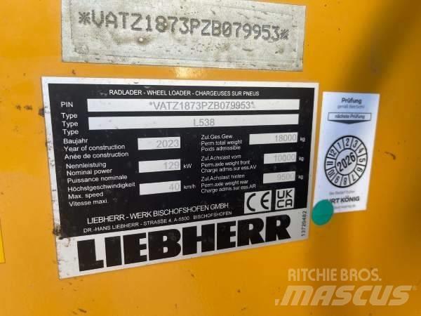 Liebherr L 538 V Incarcator pe pneuri
