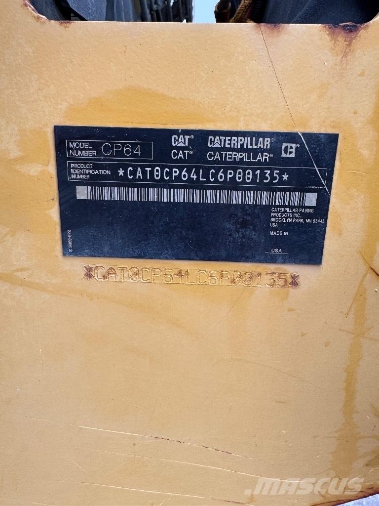 CAT CP 64 Compactoare monocilindrice