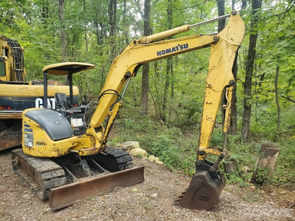 Komatsu PC50MR-2 Mini excavatoare < 7t