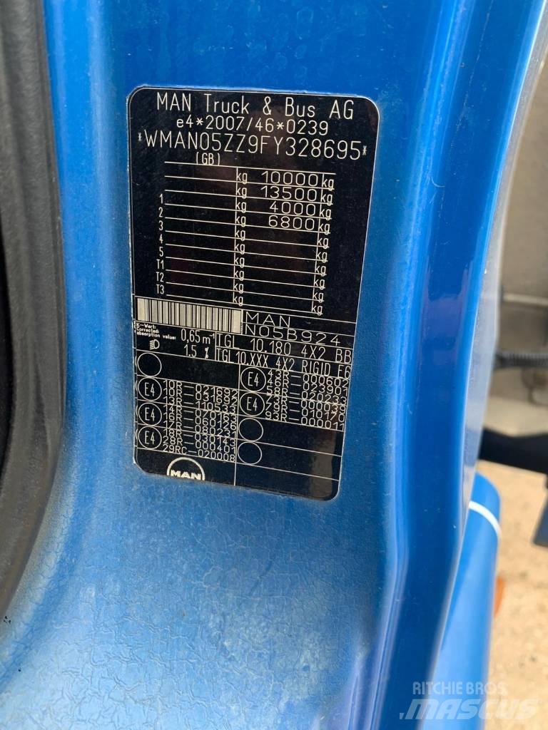 MAN TGL 10.180 Transportatoare vehicule