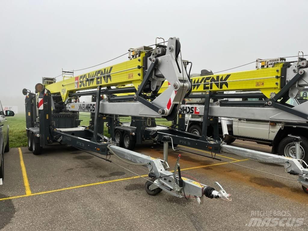 Paus PTK 31 Self erecting cranes