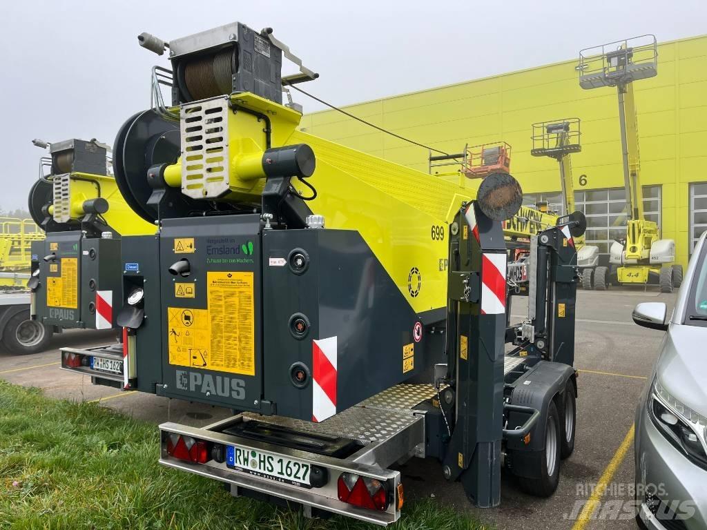 Paus PTK 31 Self erecting cranes