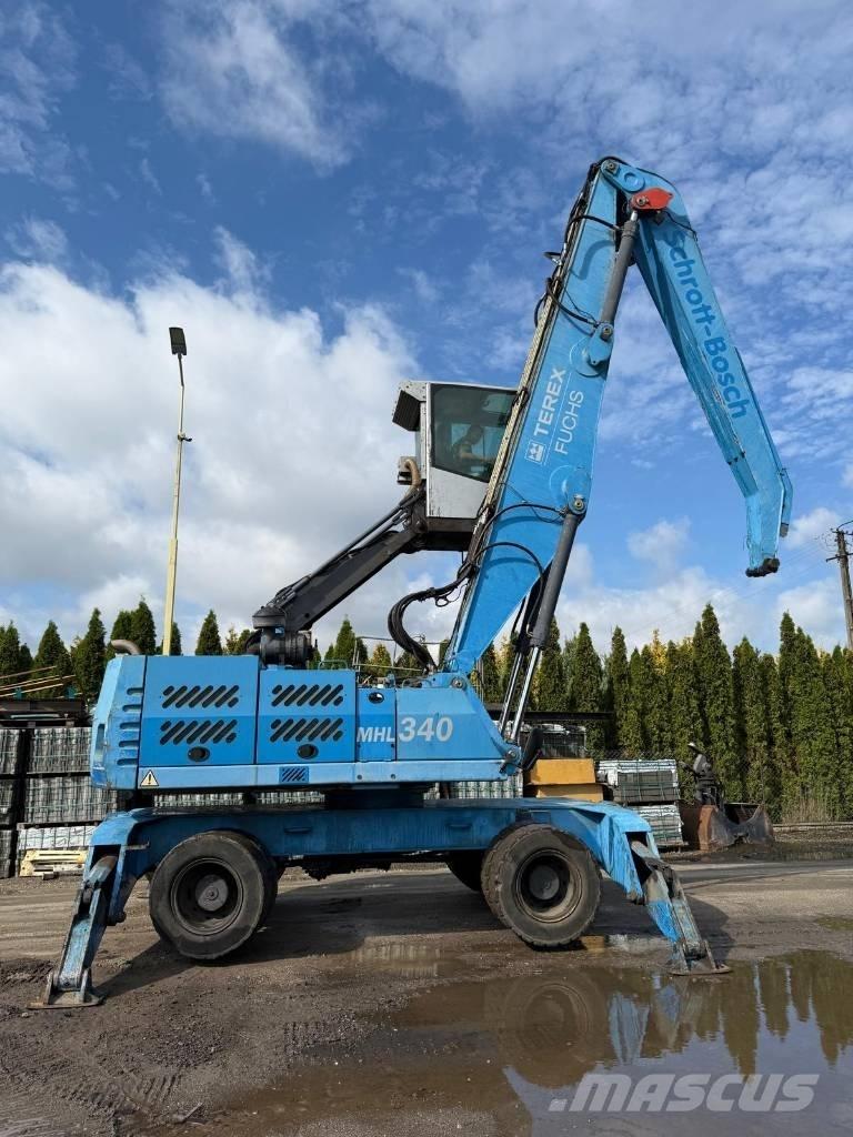 Terex Fuchs MHL 340 Paleta de manipulare