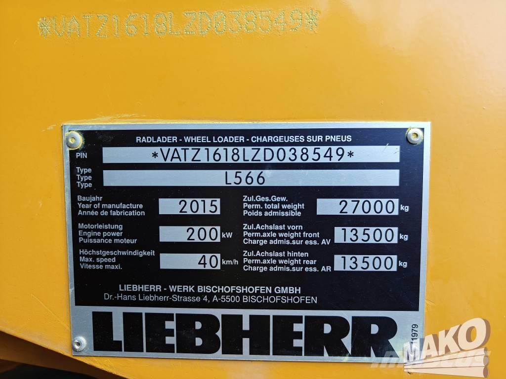 Liebherr L 566 Incarcator pe pneuri