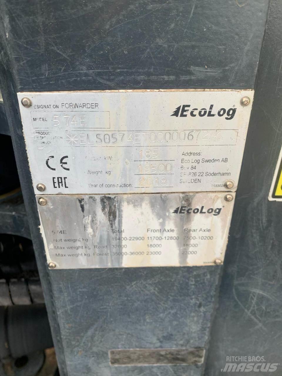 Eco Log 574 E Transportoare