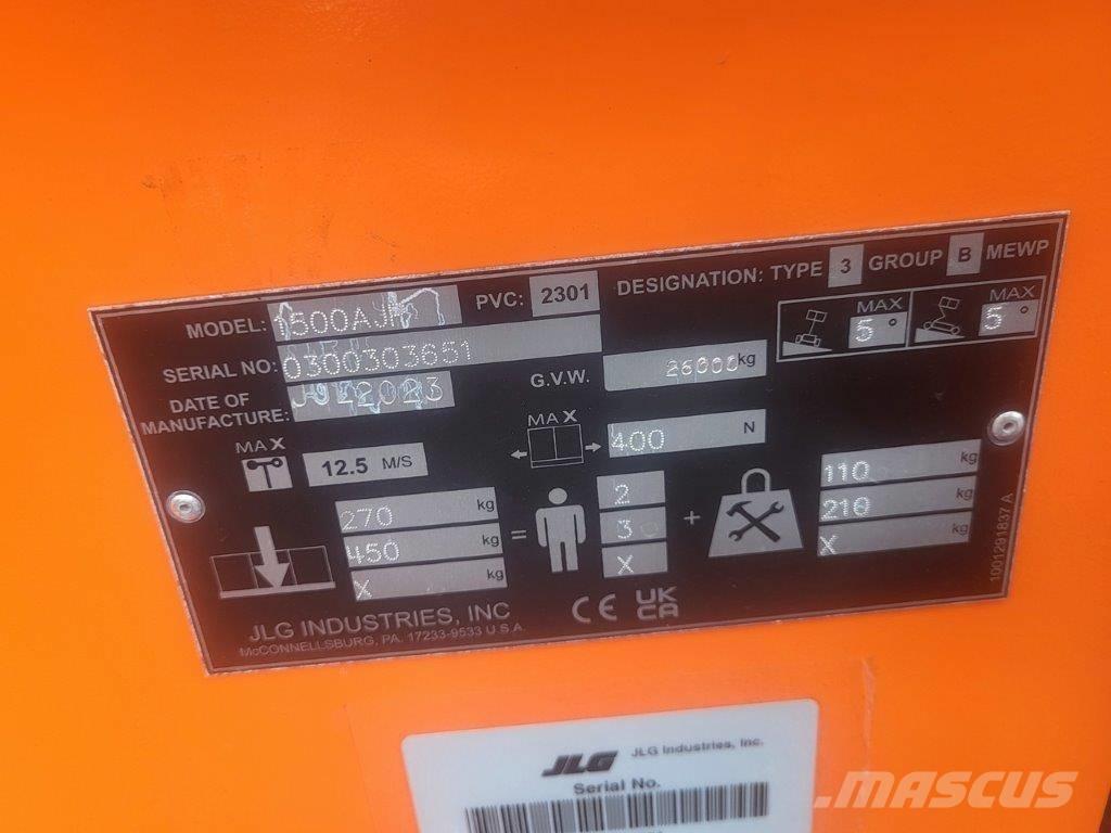 JLG 1500AJP Nacele cu brat articulat