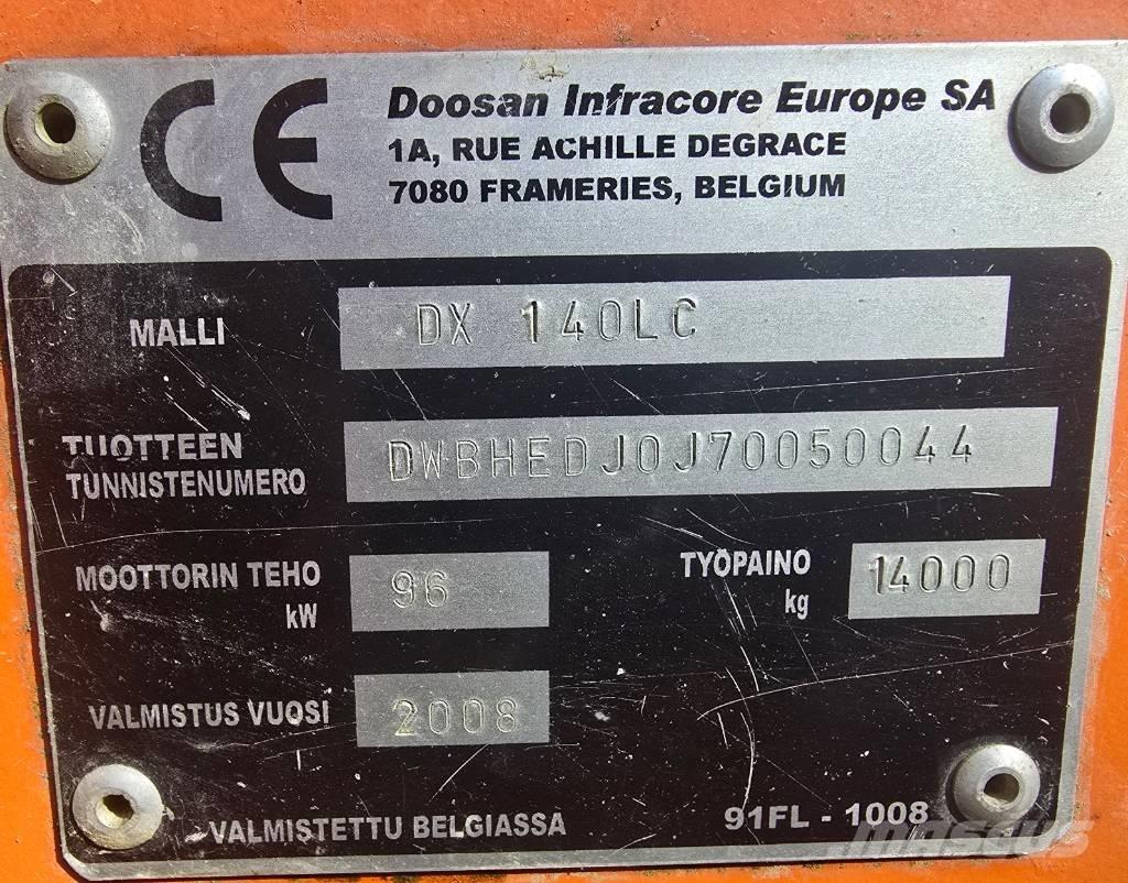 Doosan DX 140 LC Excavatoare pe șenile
