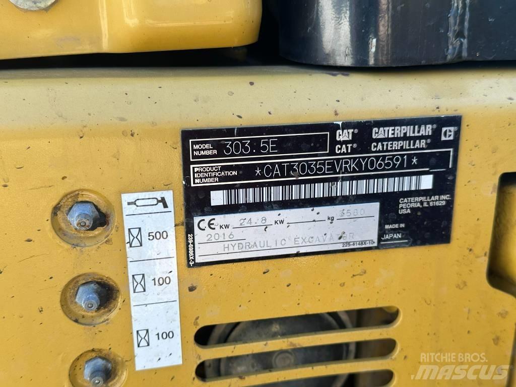 CAT 303.5 Mini excavatoare < 7t