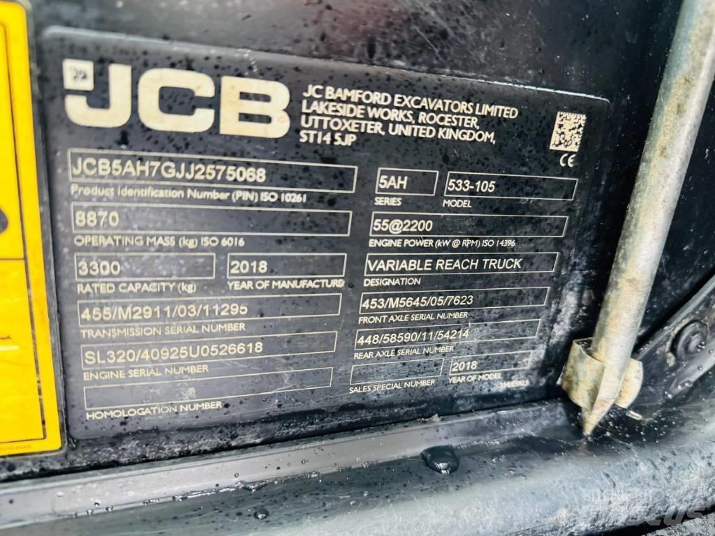 JCB 533-105 Stivuitoare telescopice